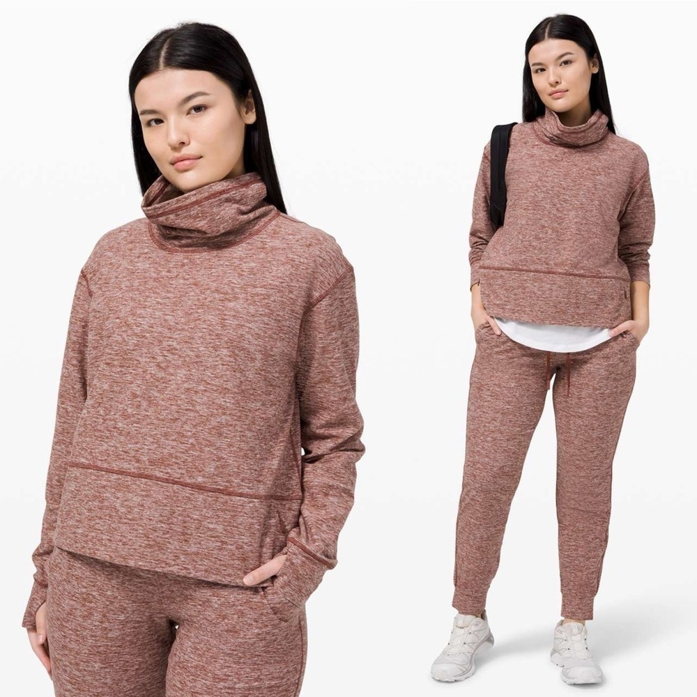 Lululemon Ready to Rulu Fleece Pullover
Heathered Savannah